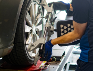 Alineado de dirección en Lucy’s Tire​